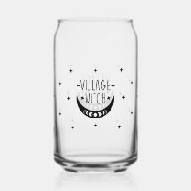Witch Glass Wrap Occult Drinkware