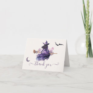 Witch håller på att bli Hitched Halloween Möhippa Anteckningskort