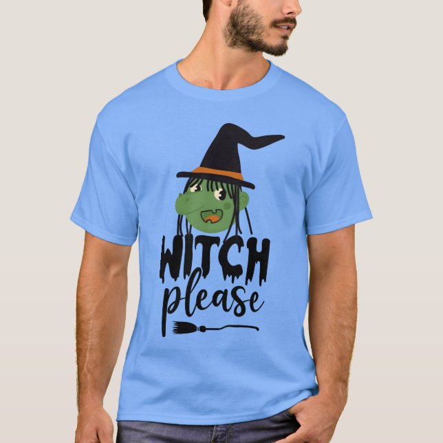 Witch, Halloween av Mo Dreams-pojken T Shirt (Framsida)