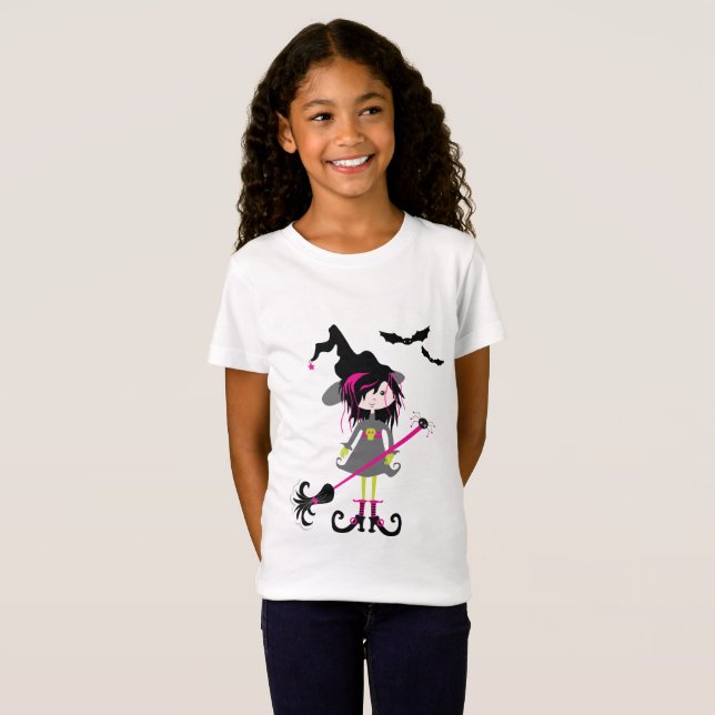 Witch | Halloween T-Shirt (Hel framsida)