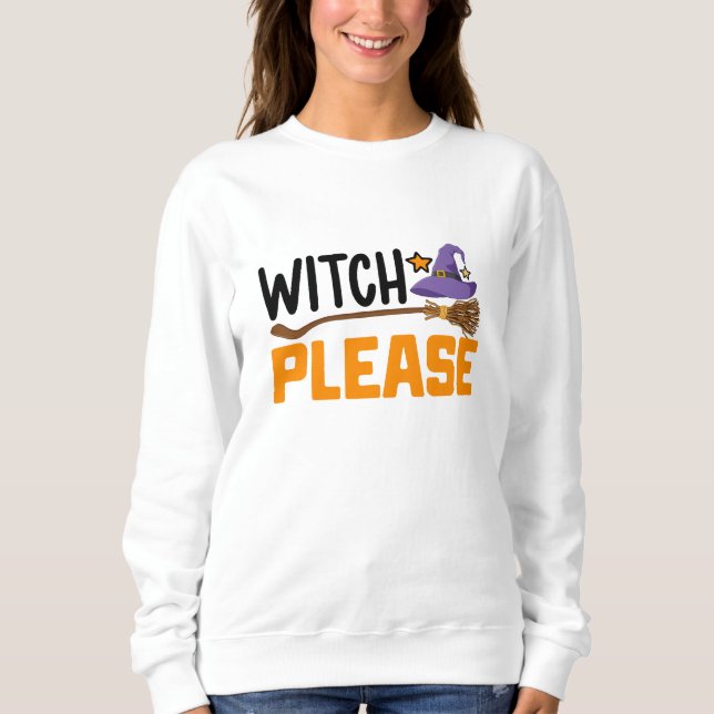 Witch, Halloween T Shirt (Framsida)