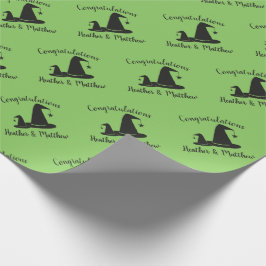 Witch Hat Baby Shower Halloween Presentpapper