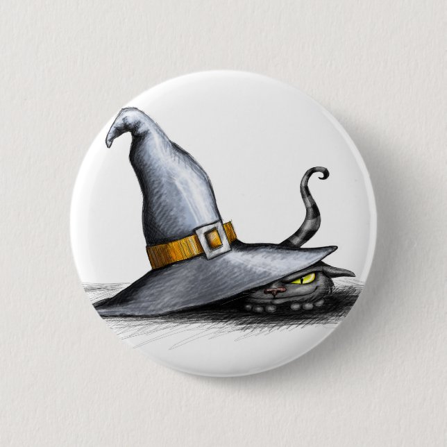 Witch Hat Button Knapp (Framsida)