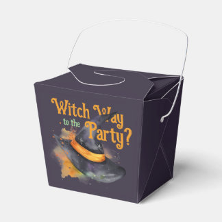 Witch Hat Halloween fest Presentaskar