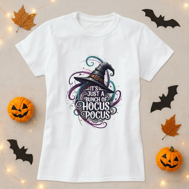 Witch Hat Magic Hocus Pocus Spell T Shirt (Skapare uppladdad)