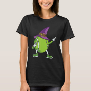 Witch Hat Tennis Boll Halloween Tennis Witch Hat T Shirt