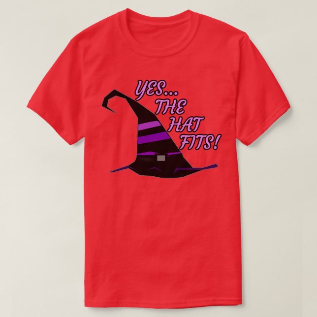 Witch Hat Tshirt for real Witch JES HAT FI T Shirt (Design framsida)