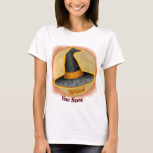 Witch Hat Witch anpassningsbar t-shirts
