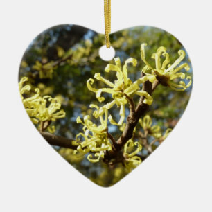 Witch Hazel Flowers Julgransprydnad Keramik