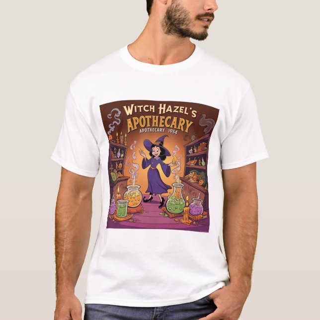 Witch Hazel's Apothecary 1954 T Shirt (Framsida)