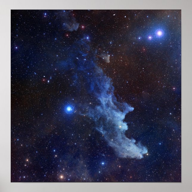 Witch Head Nebula NASA Space Poster (Framsidan)