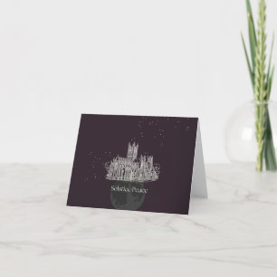 Witch helgdag card Winter Yule "Solstice Peace" Kort