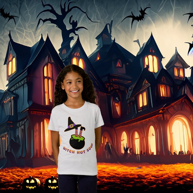 Witch Hett Soppa Funny Halloween T Shirt (Skapare uppladdad)