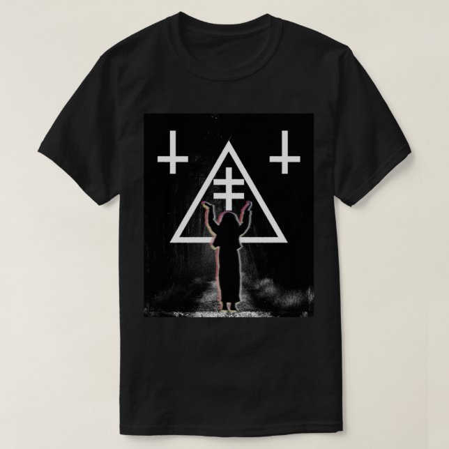 Witch house Woman i skogen T Shirt (Design framsida)