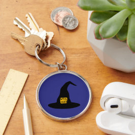 WITCH HUNT KEYCHAIN RUND SILVERFÄRGAD NYCKELRING