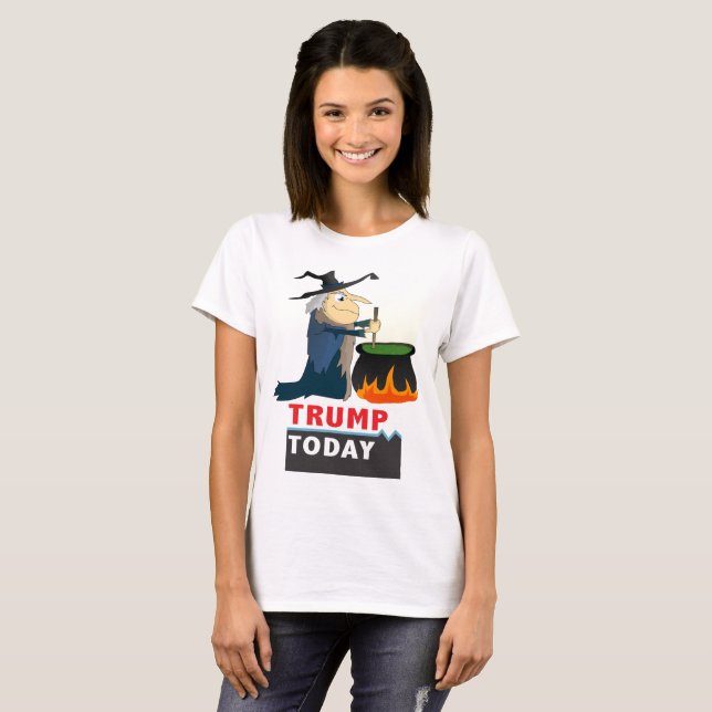 Witch Hunt Trump Shirt Tee (Hel framsida)