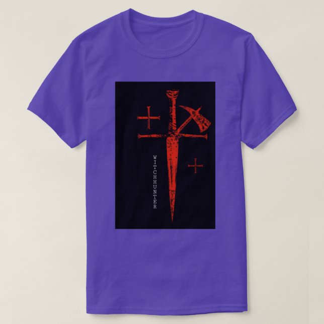 Witch hunter t shirt (Design framsida)