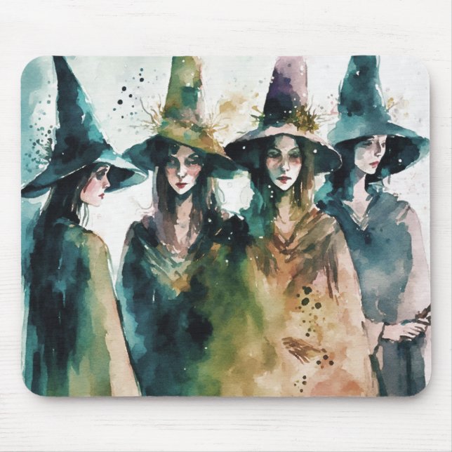 Witch illustration #1 musmatta (Framsidan)