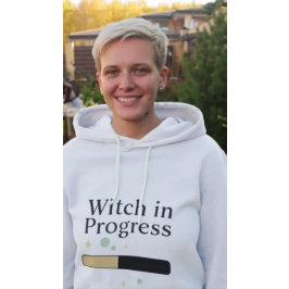 Witch in Progress Halloween T Shirt