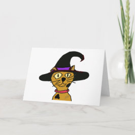 Witch Kattunge Kort