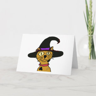Witch Kattunge Kort