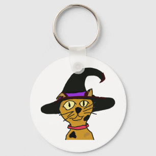 Witch Kattunge Nyckelring