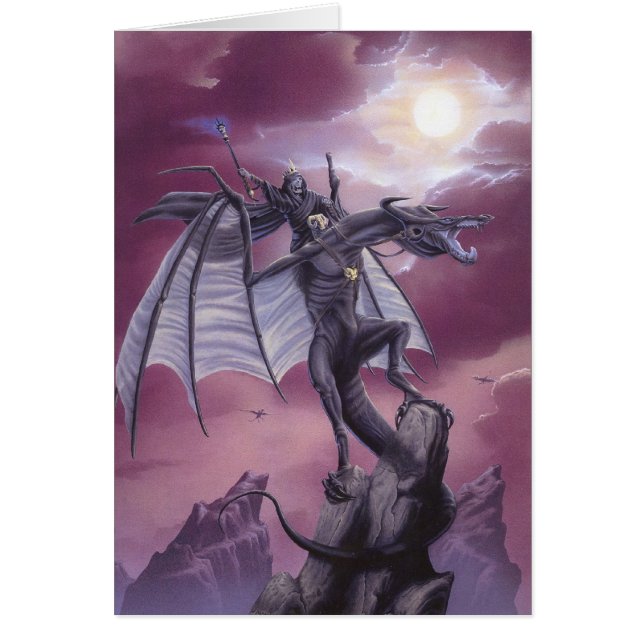 WITCH-KING HÄLSNINGSKORT (Framsidan)