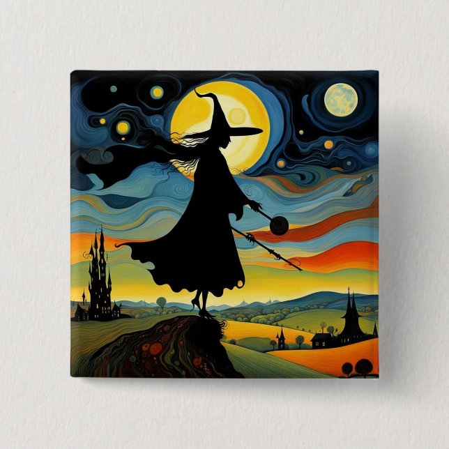 Witch-klockorna Knapp (Framsida)