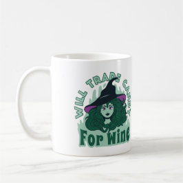 Witch kommer att handla med godis för Vin Funny Kaffemugg