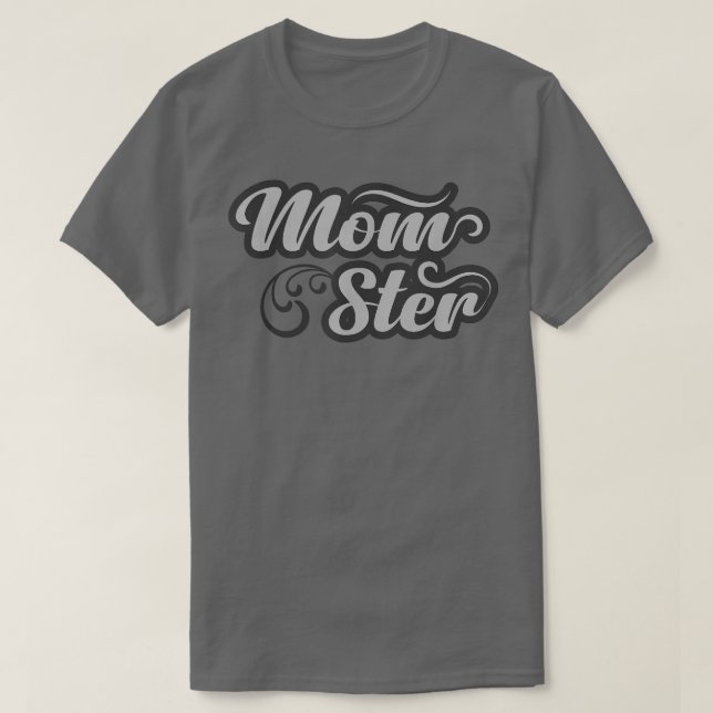 Witch MAMMA Ster Funny Halloween Tees T Shirt (Design framsida)