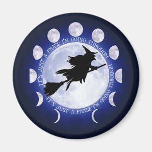 Witch Måne Phase magnet