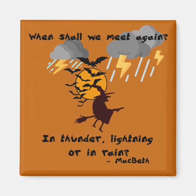 Witch Meeting Magnet (Framsidan)