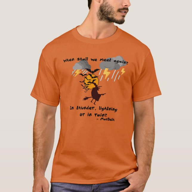 Witch Meeting T Shirt (Framsida)