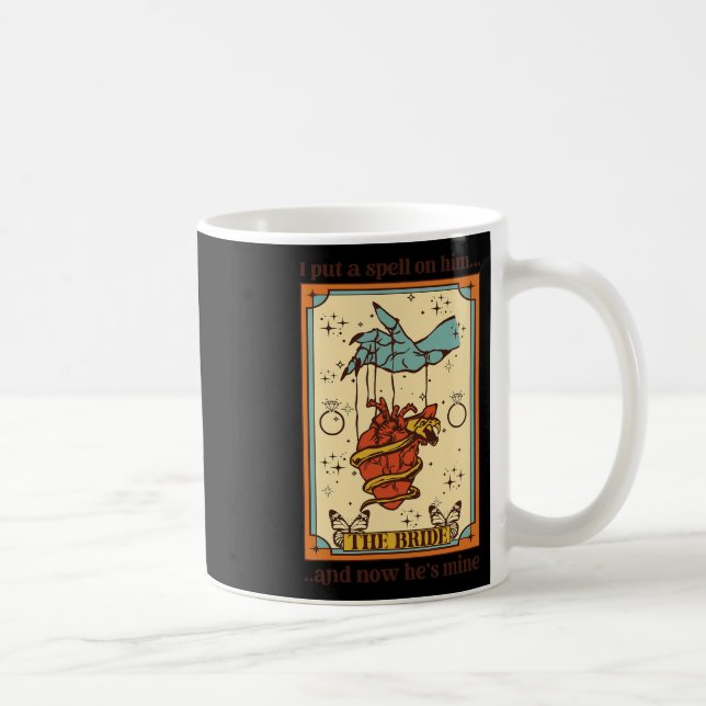 Witch Mystical Lunt Bride och Groom.. Kaffemugg (Höger)