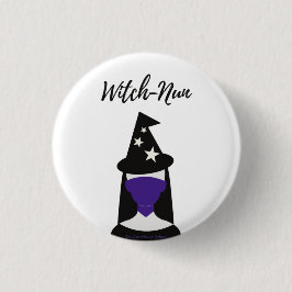 Witch Nun Pin Knapp