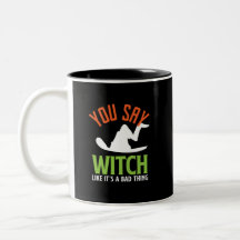 Witch och Witchcraft Puns Funny Halloween