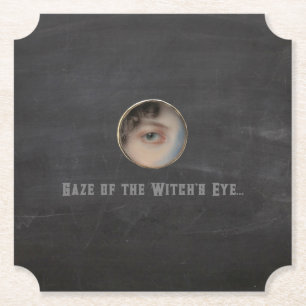 Witch Öga Macabre Underlägg Papper
