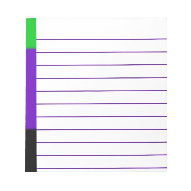 Witch Ombre Anteckningsblock (Framsida)