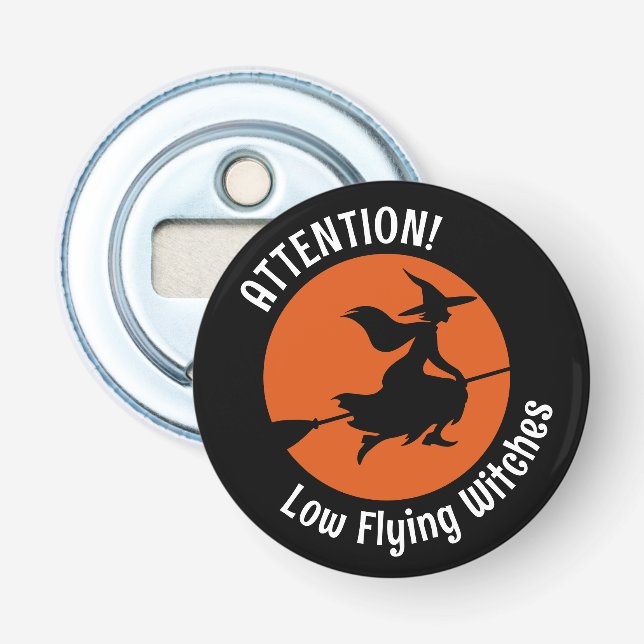 Witch på Broom Flasköppnare (Framsidan)