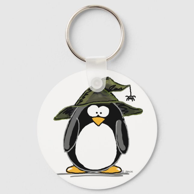 Witch Penguin Nyckelring (Framsida)