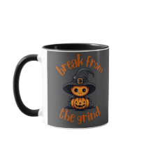 Witch Pumpkin BFTG Coffee Mugg
