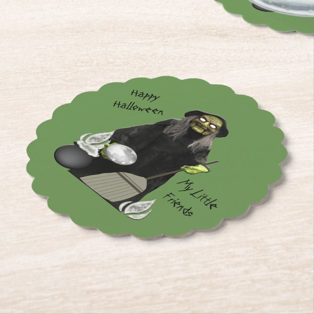 Witch Rainee Brew Underlägg Papper (Vinklad)