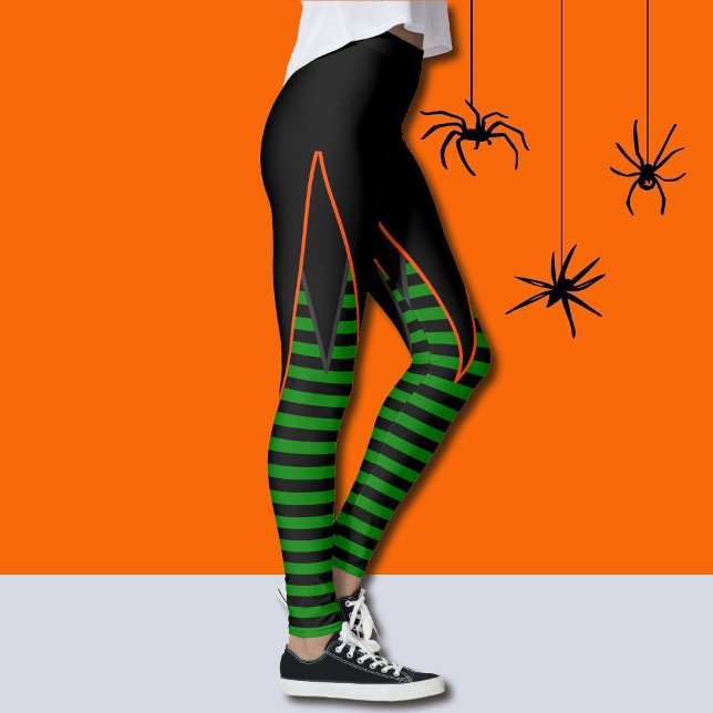 Witch Rand i Grönt och Black Faux Skirt Leggings (Skapare uppladdad)