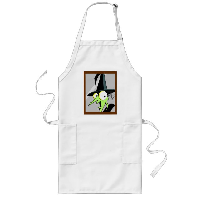 Witch Reflection Apron Långt Förkläde (Framsidan)