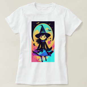 Witch Retro Halloween T-Shirt