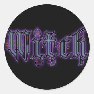 Witch Runt Klistermärke