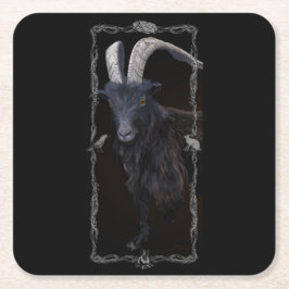 Witch Sabbath Underlägg Papper Kvadrat