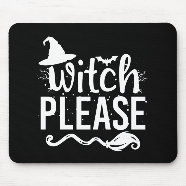 Witch, Shirt Witch Shirt Funny Halloween Musmatta (Framsidan)
