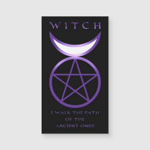 WITCH Small magnetical Card