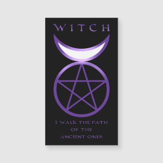 WITCH Small magnetical Card